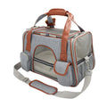 Dog Carrier Travel Car Seat Pet Carriers Portable Backpack Breathable Cat Cage Breathable Small Dog Travel Bag Airplane Approved