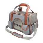 Dog Carrier Travel Car Seat Pet Carriers Portable Backpack Breathable Cat Cage Breathable Small Dog Travel Bag Airplane Approved