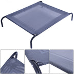 Cama Mascota Perro Gato Para Exterior Jardin Terraza Dormir Cama Elevada 110 X 80 X 18 Cm