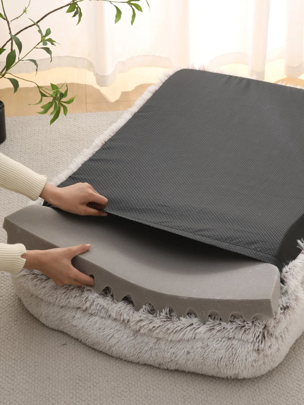 The Cloudbed Ortho Plush – Calming Orthopedic Dog Bed