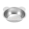 Raised Cat Bowls Tilted Neck Guard Cat Food Bowl 304 Stainless Steel Shatter-Resistant Elevated 15° Pet Supplies for Puppy Cat