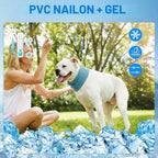 Collar Refrigerante Para Perros, Pañuelos De Cuello Para Perros, Transpirable, Disipación De Calor, Bandana Refrescante Para Perros, Bufanda De Refrigeración Instantánea Para Mascotas De Verano