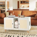 Gabinete Para Caja De Arena De Gatos Tabla De Rascar Casa De Gatos De Interior 108 X 50 X 60 Cm