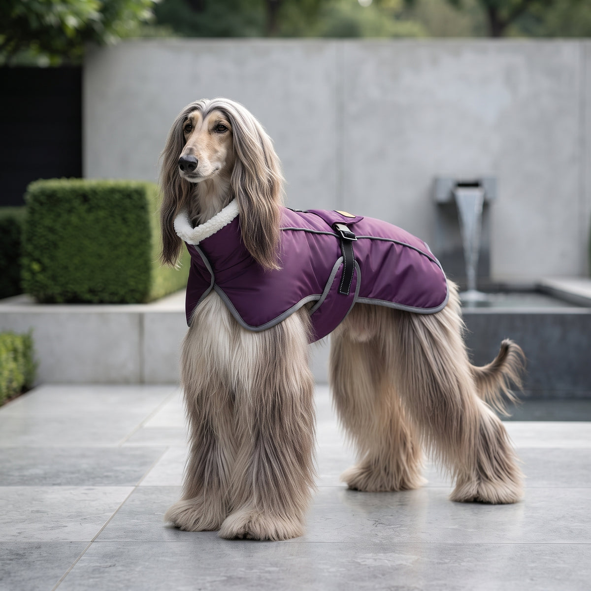Chaqueta de Invierno Térmica e Impermeable para Perros – Abrigo Acolchado con Forro Polar y Bandas Reflectantes
