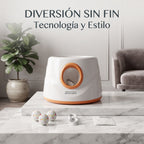 Lanzador Automático de Pelotas de Tenis para Perros – 3 Distancias Ajustables y Batería Recargable