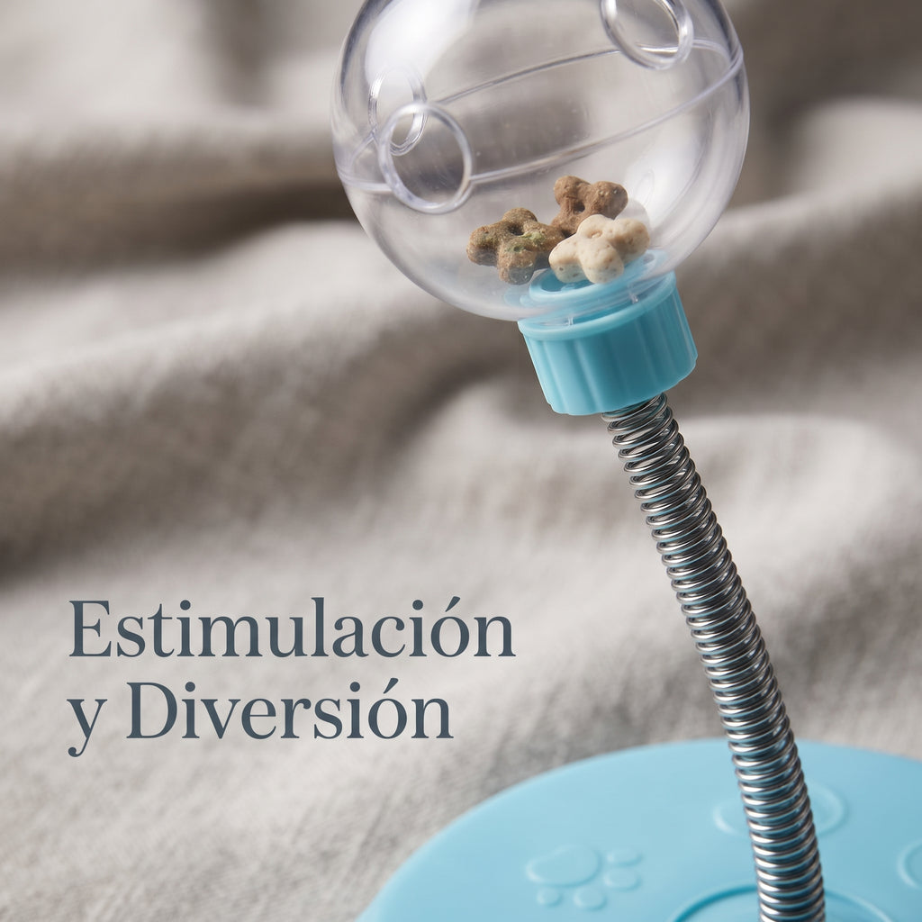 Juguete Interactivo con Ventosa y Dispensador de Premios para Mascotas