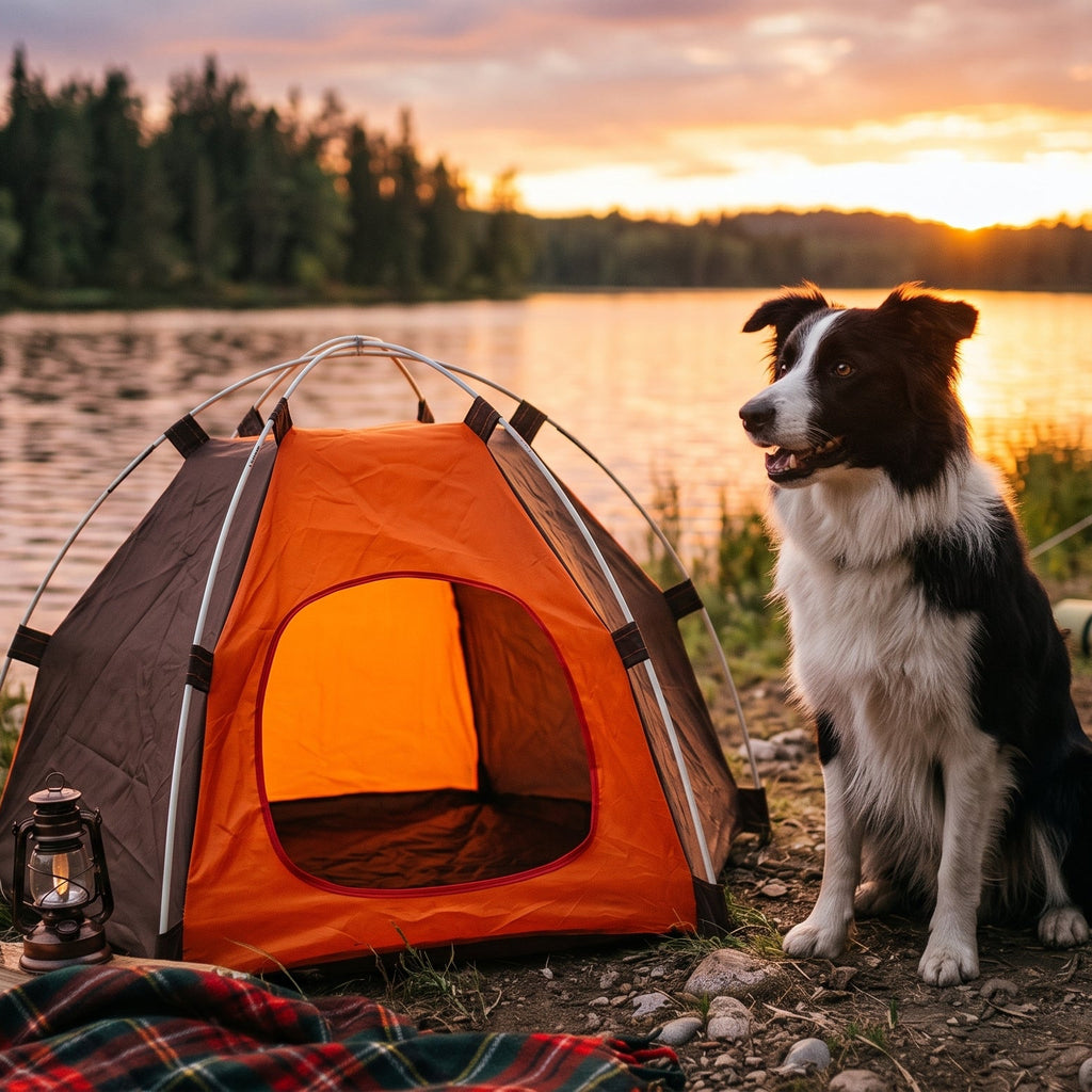 Tienda de Campaña Portátil para Perros y Gatos | Caseta Exterior Plegable e Impermeable