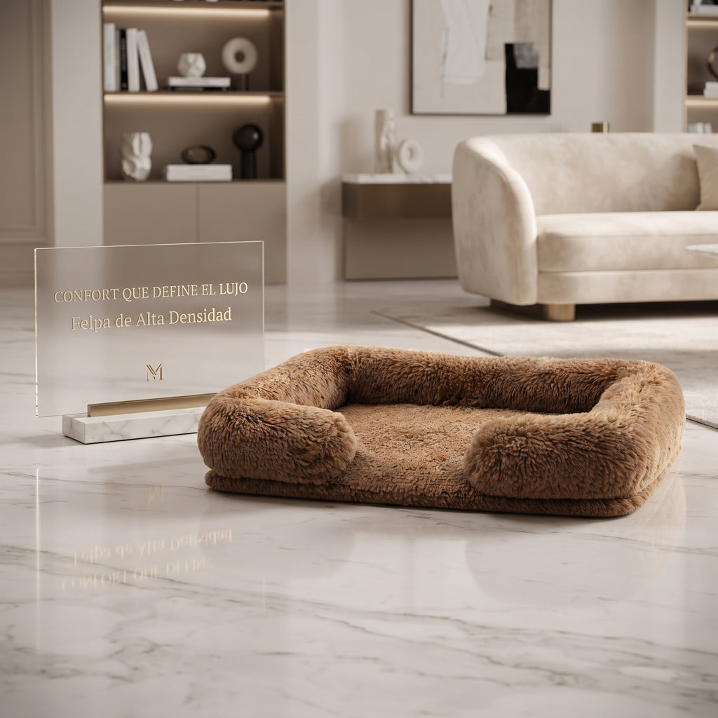 Cama Ortopédica Calmante CloudBed Ortho Plush para Perros