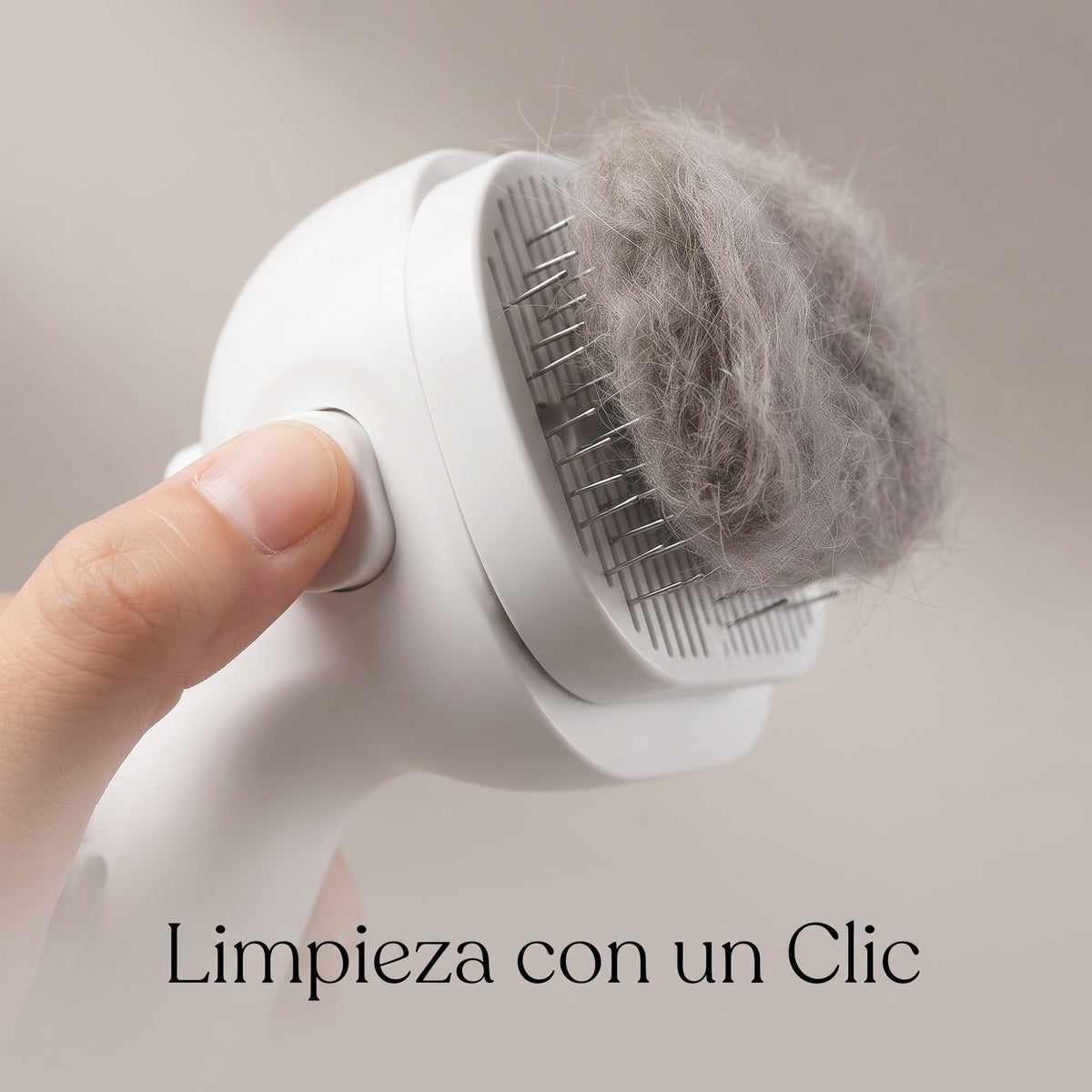 Cepillo de Vapor con Spray y Desenredado para Mascotas