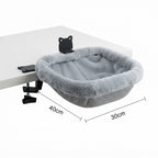Cama Plegable de Escritorio para Gatos - Hamaca Ahorra Espacio