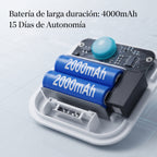 Purificador y Desodorizador Inteligente para Areneros de Gatos (4000 mAh) – Neutralizador de Olores y Polvo