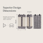Protector Rascador de Esquina para Gatos – Panel Flexible de Sisal Natural para Sofás y Paredes