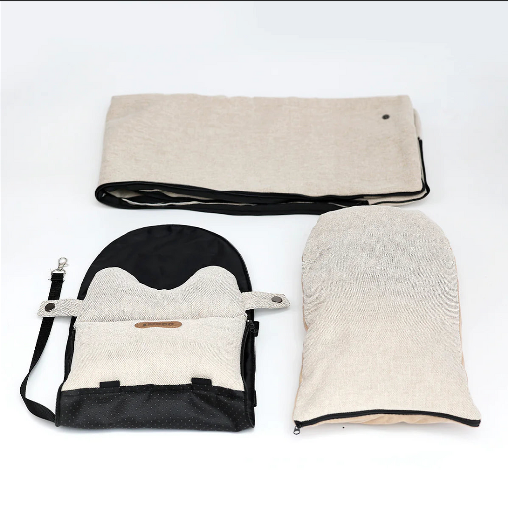 Asiento de Coche para Perros y Gatos para Consola Central | Cama de Viaje Portátil y Segura