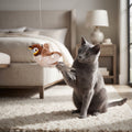 Pájaro Aleteador Interactivo con Catnip y Sonido para Gatos – Recargable por USB