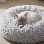 Cama Tipo Donut Para Perros Y Gatos (50 x 50 x 20 cm)