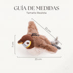 Pájaro Aleteador Interactivo con Catnip y Sonido para Gatos – Recargable por USB
