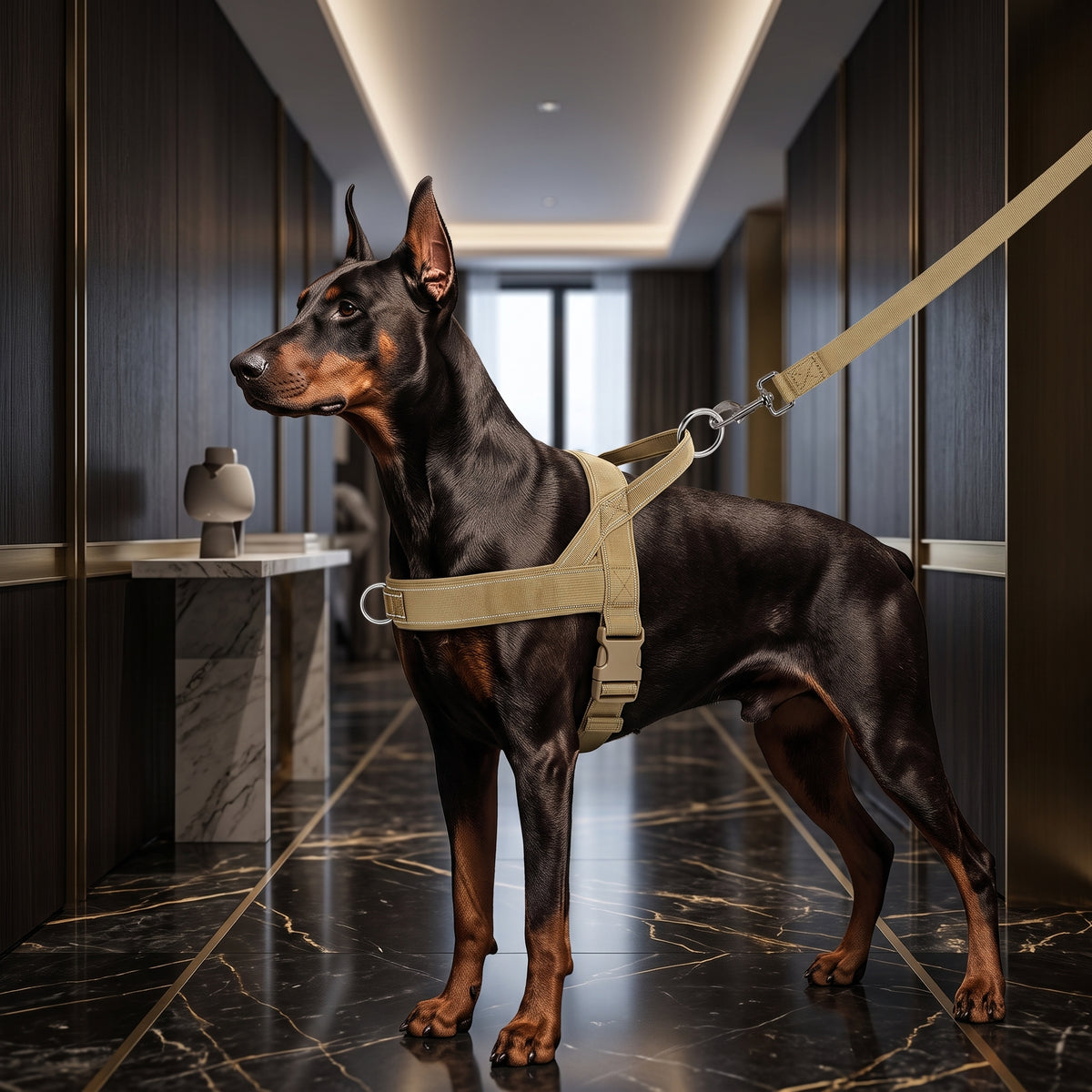 Arnés Antitirones Acolchado y Reflectante para Perros