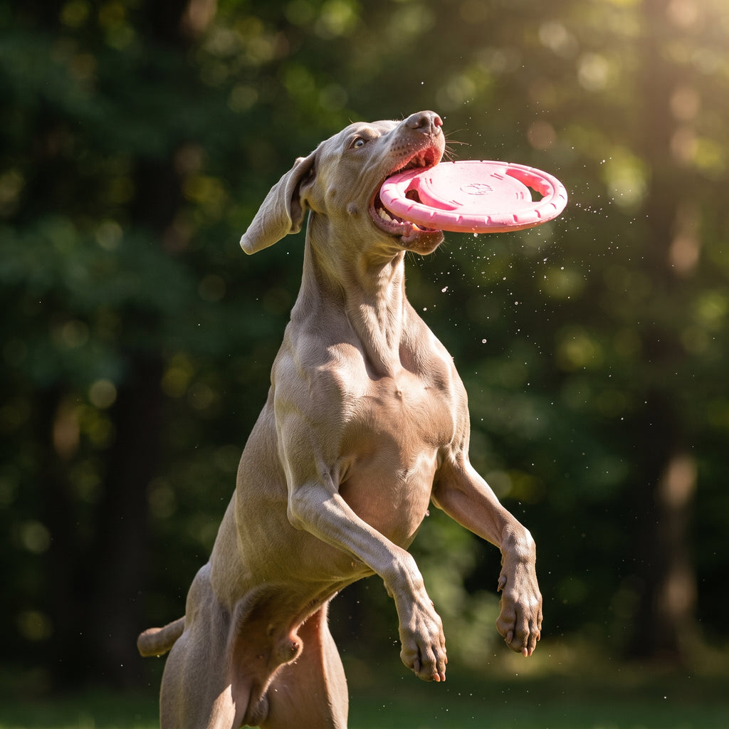 Disco Volador Interactivo para Perros | Frisbee con Asas para Tira y Afloja