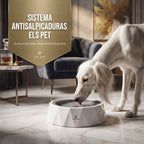 Bebedero Antisalpicaduras y Antiahogo para Mascotas – Comedero de Agua Flotante Antigoteo de 1 Litro para Perros y Gatos