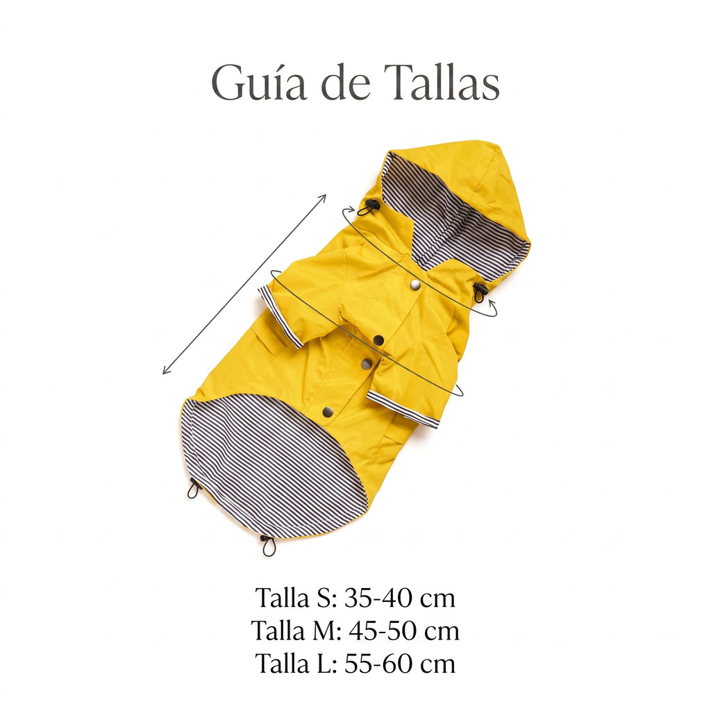 Chubasquero Impermeable con Capucha para Perros | Chaqueta Cortavientos Estilo Deportivo