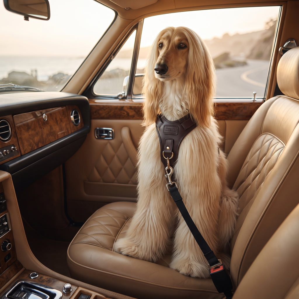 Cinturón de Seguridad Ajustable para Perros y Mascotas en el Coche