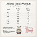 Jersey Vintage de Punto con Cuello Alto para Perros y Gatos