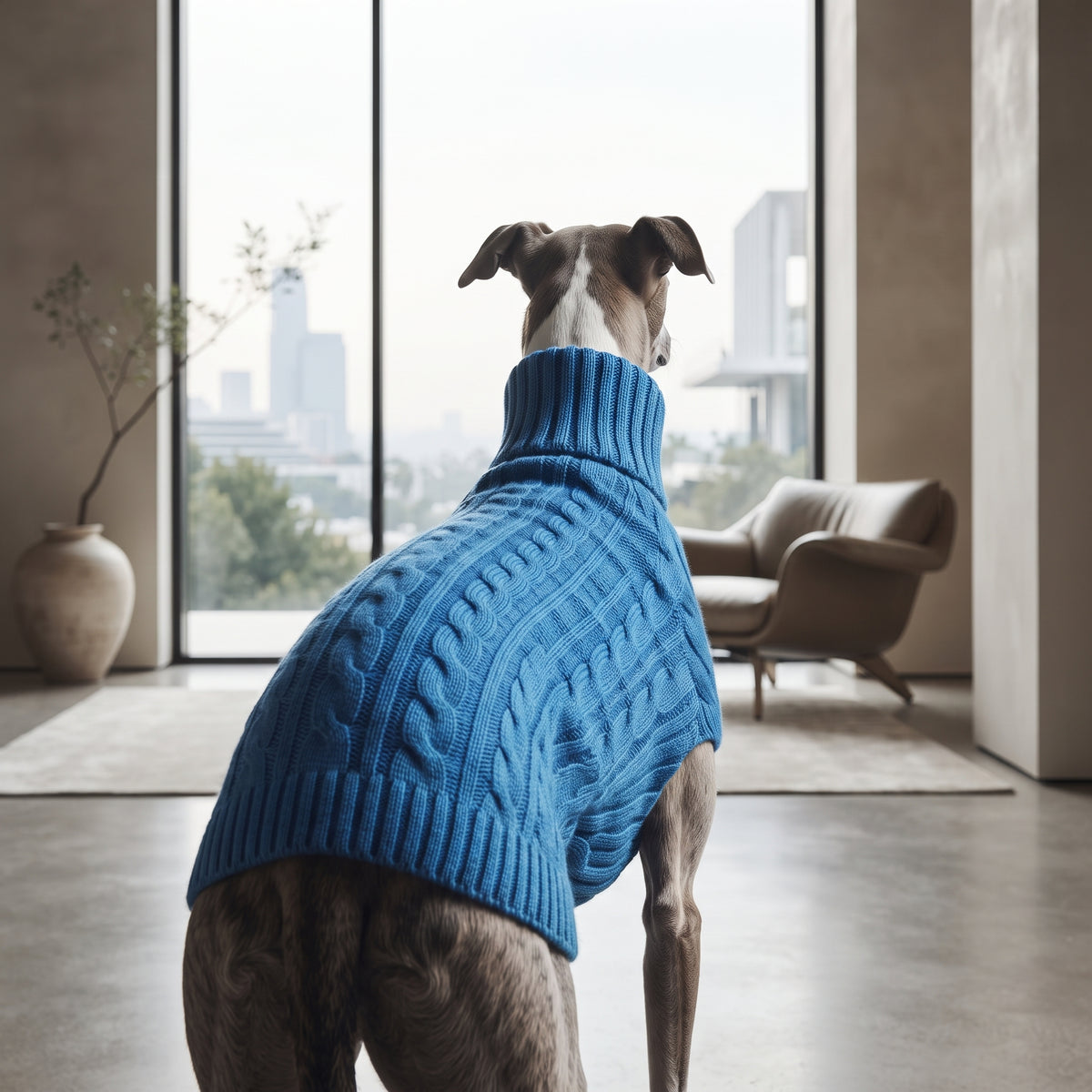 Suéter de Punto Cálido de Invierno para Perros y Cachorros