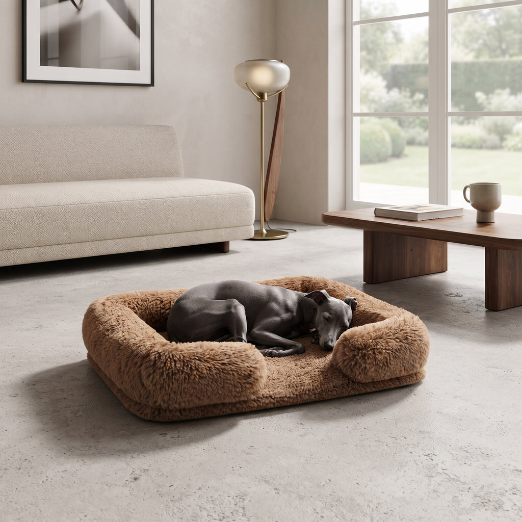 Cama Ortopédica Calmante CloudBed Ortho Plush para Perros