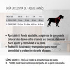 Arnés Ergonómico Acolchado para Perros y Cachorros – Pechera de Neopreno y Malla Transpirable con Cierre de Seguridad
