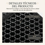 Alfombrilla para Arena de Gatos de Doble Capa EVA (55x75 cm) | Mat Atrapa-Arena Impermeable y Lavable