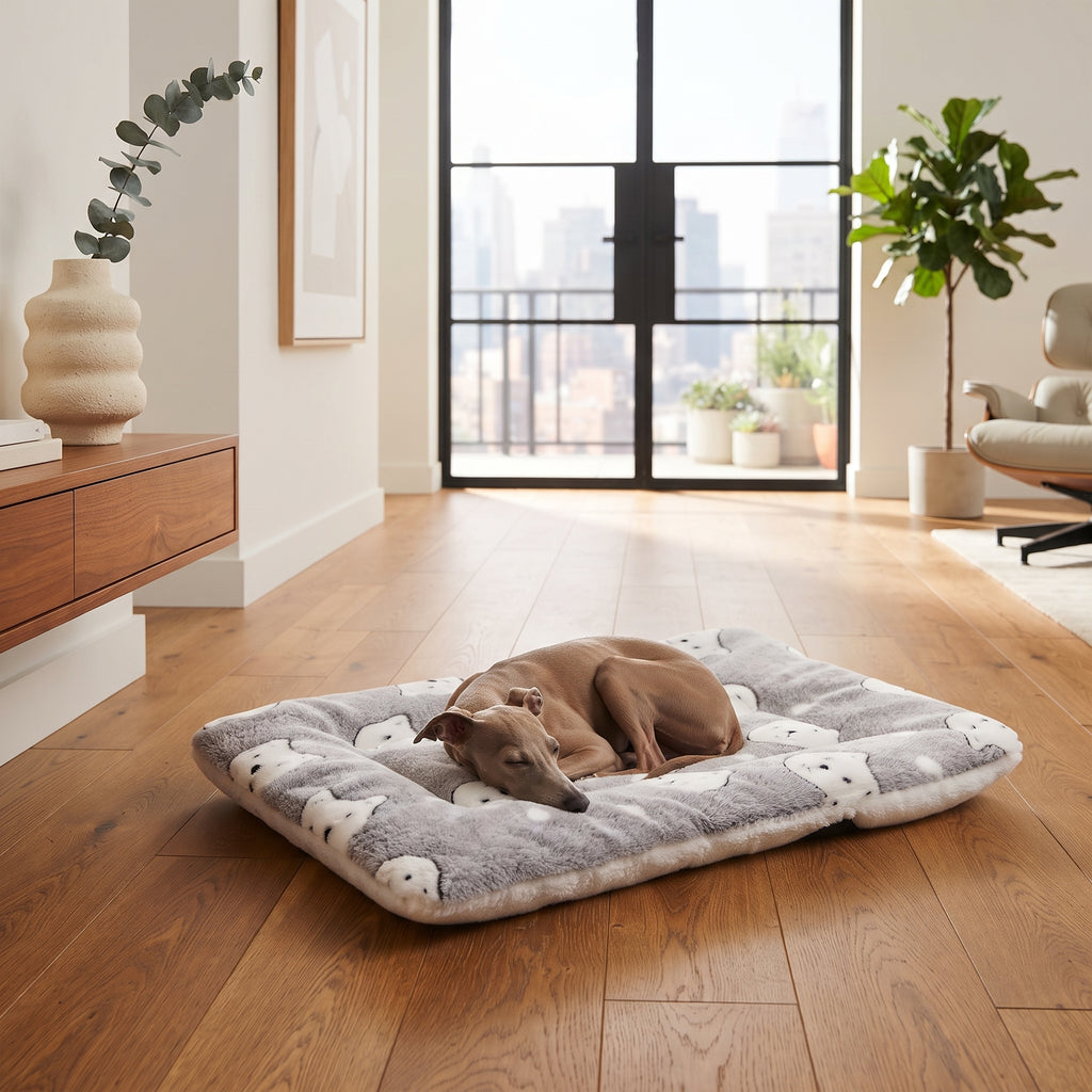 Colchoneta Acolchada de Franela Suave para Perros y Gatos – Manta Térmica Lavable