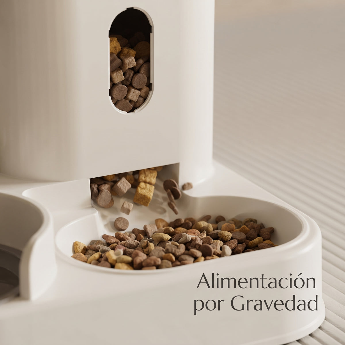 Comedero y Bebedero Automático 2 en 1 para Mascotas – Gran Capacidad y Dispensador Antiatascos