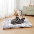 Colchoneta Acolchada de Franela Suave para Perros y Gatos – Manta Térmica Lavable