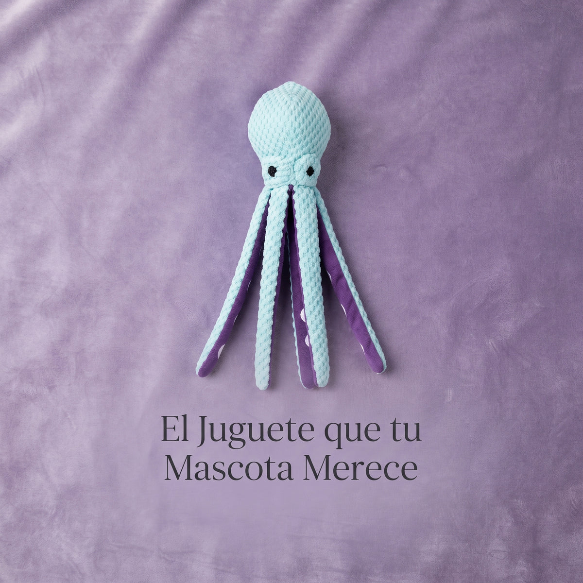 Juguete de Peluche Interactivo con Sonido en Forma de Pulpo para Perros