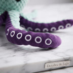 Juguete de Peluche Interactivo con Sonido en Forma de Pulpo para Perros