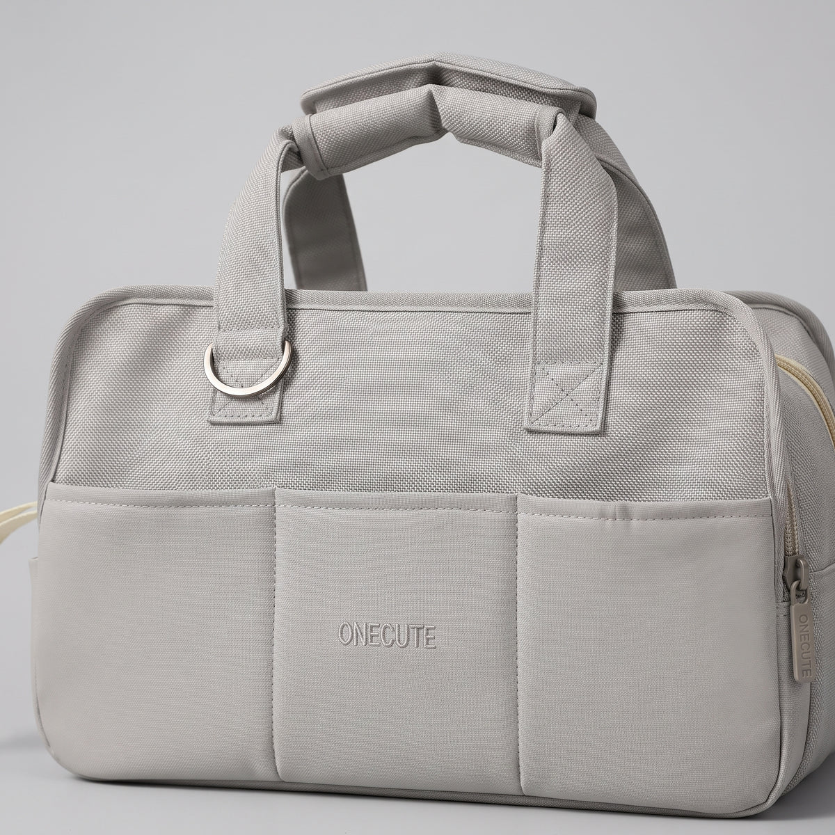 Bolso Transportín Vintage de Algodón Acolchado con Base Rígida | CloudTote