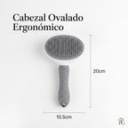 Cepillo Metálico de Aseo y Desenredado para Perros y Gatos