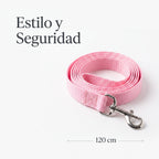 Correa de Nailon Resistente y Colorida de 1.5 cm para Perros