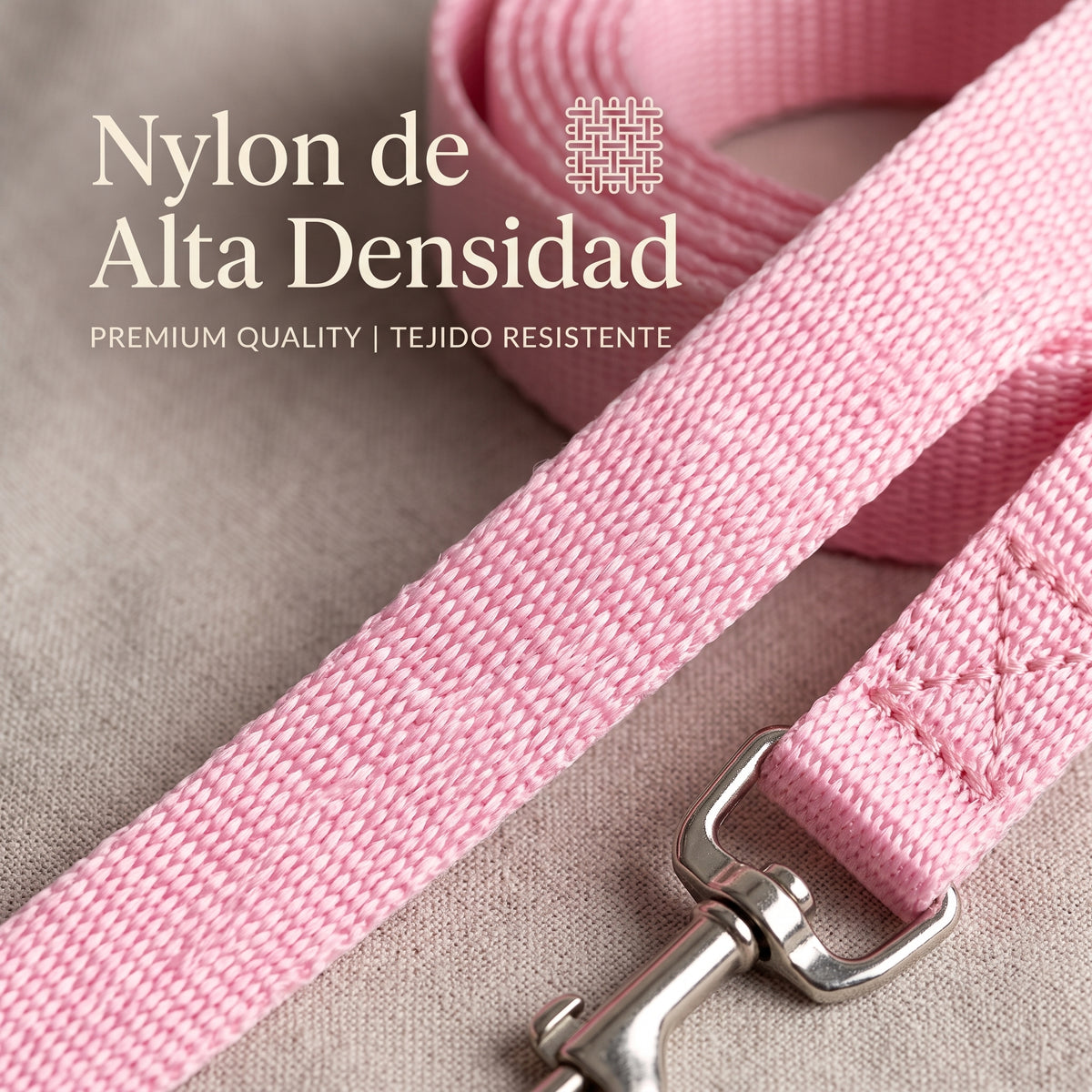 Correa de Nailon Resistente y Colorida de 1.5 cm para Perros