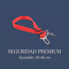 Cinturón de Seguridad Ajustable para Perros y Mascotas en el Coche