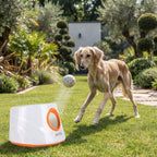 Lanzador Automático de Pelotas de Tenis para Perros – 3 Distancias Ajustables y Batería Recargable