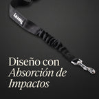 Perro Cinturón De Seguridad, Elástico Ruck Dämp Fung Y Fuerte Mosquetón, Ajustable Perros Correa Alta Seguridad Para Todas Las Razas Perros Y Gatos, Negro