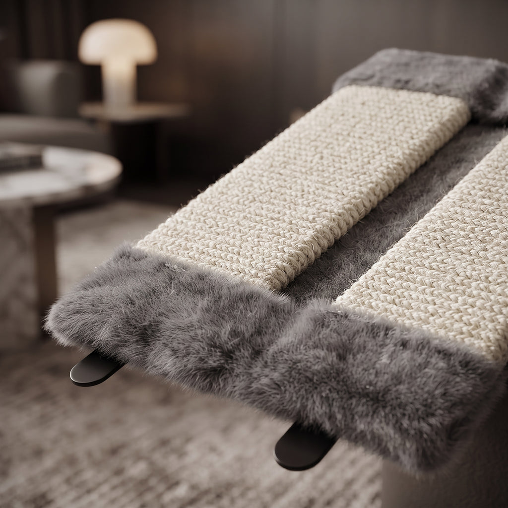 Protector Rascador de Esquina para Gatos – Panel Flexible de Sisal Natural para Sofás y Paredes
