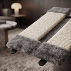 Protector Rascador de Esquina para Gatos – Panel Flexible de Sisal Natural para Sofás y Paredes