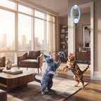 Juguete Interactivo Eléctrico y Recargable con Plumas para Gatos
