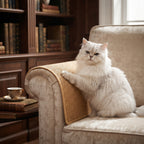 Alfombra Rascador de Sisal Natural para Gatos | Protector de Muebles