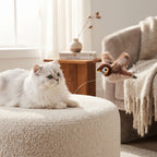 Pájaro Aleteador Interactivo con Catnip y Sonido para Gatos – Recargable por USB