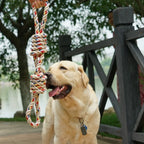 45CM Pets Toys Bite Molar Tooth Rope Dog Toy for Large Dogs Rottweiler Dog Toys Golden Retriever Chewing Teeth Big Toys WF1015