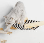 Striped Cat Hammock - Sweetypaws Catwall Elements