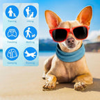 Collar Refrigerante Para Perros, Pañuelos De Cuello Para Perros, Transpirable, Disipación De Calor, Bandana Refrescante Para Perros, Bufanda De Refrigeración Instantánea Para Mascotas De Verano